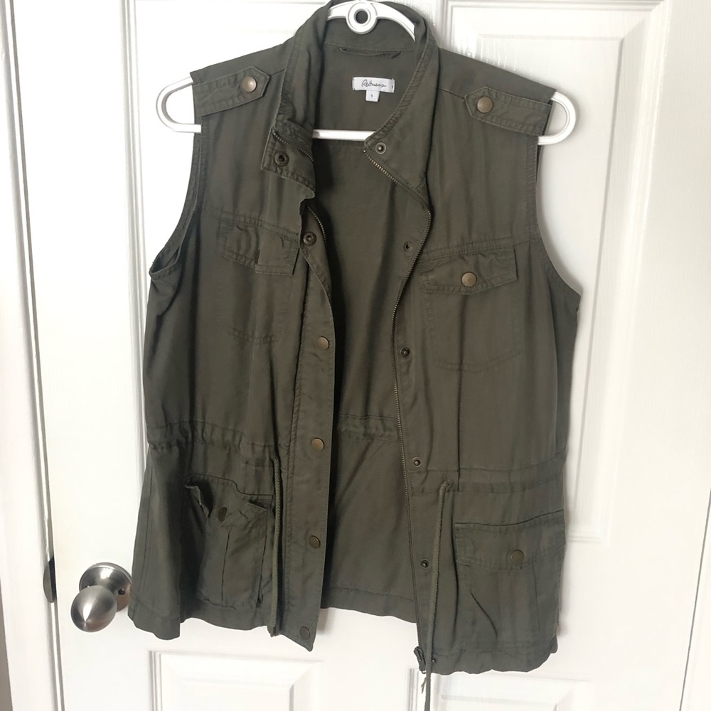 Reitman’s Green Military Vest
